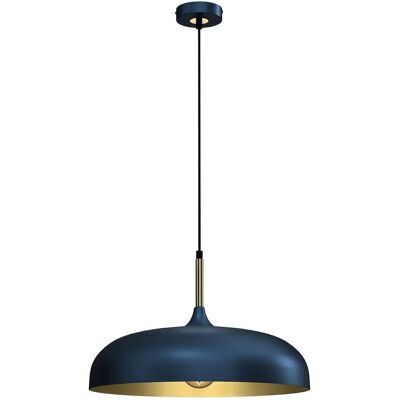 Milagro Lincoln Blue Pendant Lamp - Minimalist E27 Light Milagro Lincoln Blue Pendant Lamp - Minimalist E27 Light
