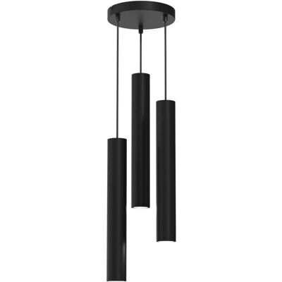 Suspension Eko-Light Hudson Black 3xGU10 - Type de Produit - Publicité Suspension Eko-Light Hudson Black 3xGU10 - Type de Produit - Publicité