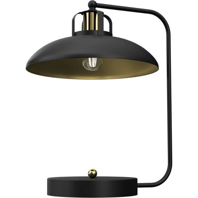 Lampe de Bureau Milagro Noir/Or - Élégante et Moderne - Publicité Lampe de Bureau Milagro Noir/Or - Élégante et Moderne - Publicité