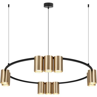 Eko-Light Genesis Negro Oro Lámpara Colgante - Lámpara colgante Eko-Light Genesis Negro Oro Lámpara Colgante - Lámpara colgante