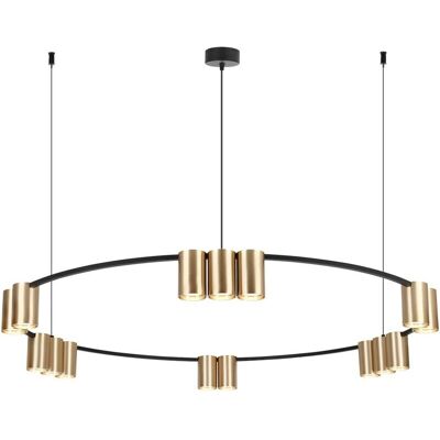 Eko-Light Genesis Black Gold Pendelleuchte 15xGU10 - Pendellampe Eko-Light Genesis Black Gold Pendelleuchte 15xGU10 - Pendellampe
