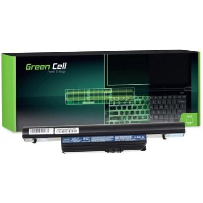 Green Cell AC13 Laptop Akku - 6-Zellen Lithium-Ion - Schwarz - Für Acer Aspire Green Cell AC13 Laptop Akku - 6-Zellen Lithium-Ion - Schwarz - Für Acer Aspire