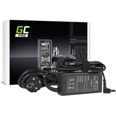Green Cell AD01P 60W Netzteil - Stromversorgung für Acer, Schwarz Green Cell AD01P 60W Netzteil - Stromversorgung für Acer, Schwarz