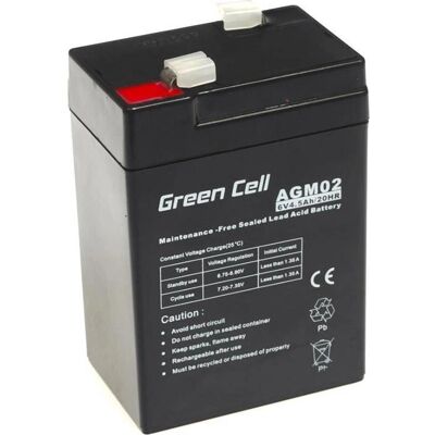 Bateria UPS Green Cell AGM02 - 6V 4,5Ah VRLA Bateria UPS Green Cell AGM02 - 6V 4,5Ah VRLA