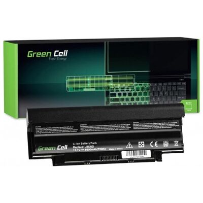 Batería Green Cell para portátil - 9 celdas 6600mAh para Dell Inspiron Batería Green Cell para portátil - 9 celdas 6600mAh para Dell Inspiron