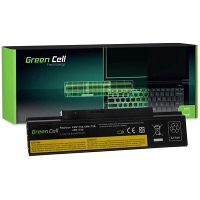Green Cell LE80 Laptopbatterie - 4400mAh, Schwarz, Lenovo kompatibel Green Cell LE80 Laptopbatterie - 4400mAh, Schwarz, Lenovo kompatibel