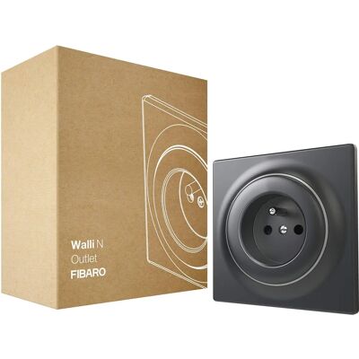 Fibaro Walli N Stopcontact Type E - Wandcontactdoos Fibaro Walli N Stopcontact Type E - Wandcontactdoos