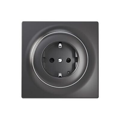 Fibaro FGWSONF-011-8 Walli N Steckdose Anthrazit Fibaro FGWSONF-011-8 Walli N Steckdose Anthrazit