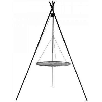 COOK KING Griglia a Treppiede - 210cm, Acciaio Naturale, 70cm COOK KING Griglia a Treppiede - 210cm, Acciaio Naturale, 70cm