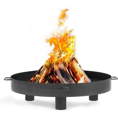 COOK KING - TUNIS - 80 cm - acier naturel - Brasero de barbecue - Publicité COOK KING - TUNIS - 80 cm - acier naturel - Brasero de barbecue - Publicité