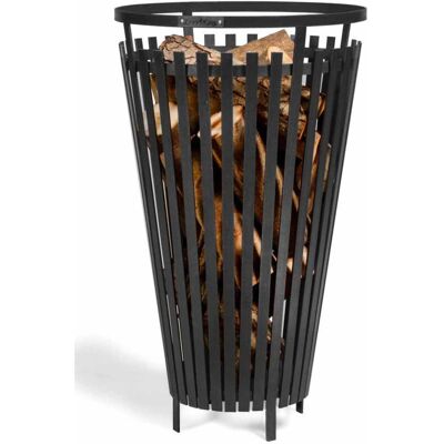Cook King Modello FLAME Focolare in Acciaio Nero - Barbecue Cook King Modello FLAME Focolare in Acciaio Nero - Barbecue