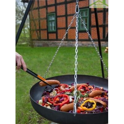 Cook King Wok Barbecue in Acciaio Naturale 70 cm - Artigianato Europeo di Alta Qualità Cook King Wok Barbecue in Acciaio Naturale 70 cm - Artigianato Europeo di Alta Qualità