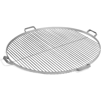 COOKKING Edelstahl Grillrost - 80cm, Griffe, Rund - Grillzubehör COOKKING Edelstahl Grillrost - 80cm, Griffe, Rund - Grillzubehör