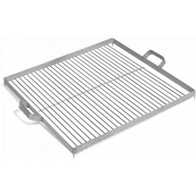 Griglia in Acciaio Inox 50x50cm Cook King - Per Braciere 70cm Griglia in Acciaio Inox 50x50cm Cook King - Per Braciere 70cm