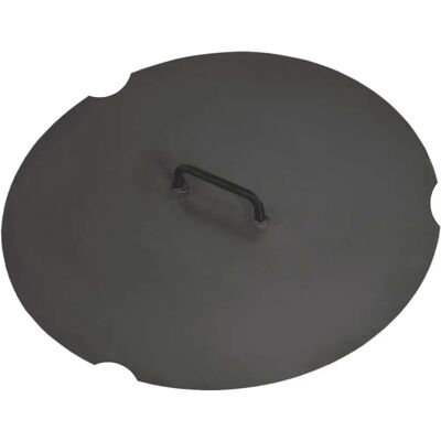 COOKKING Feuerstelle Deckel - Massiv Stahlabdeckung für 80cm Feuerkörbe COOKKING Feuerstelle Deckel - Massiv Stahlabdeckung für 80cm Feuerkörbe