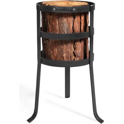Cook King Malmo Panier de feu extérieur en acier - Feu de bois suédois & Cuisine de champ - Publicité Cook King Malmo Panier de feu extérieur en acier - Feu de bois suédois & Cuisine de champ - Publicité