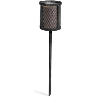 Lanterne en acier noir Cook King - 105cm Torche extérieure et panier de feu - Publicité Lanterne en acier noir Cook King - 105cm Torche extérieure et panier de feu - Publicité