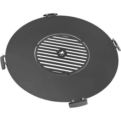 CookKing Stahl Grillplatte mit Grillrost Ø78cm - Outdoor Zubehör CookKing Stahl Grillplatte mit Grillrost Ø78cm - Outdoor Zubehör