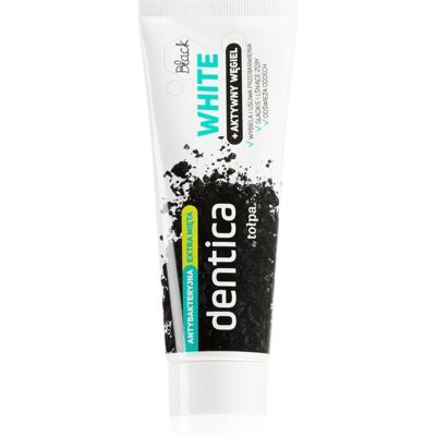 Tołpa Dentica Black White - Wybielająca pasta do zębów z aktywnym węglem - 75ml Tołpa Dentica Black White - Wybielająca pasta do zębów z aktywnym węglem - 75ml