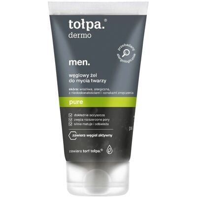 Tołpa Dermo Men Pure Reinigungs-Gel - Gesichtsspray Tołpa Dermo Men Pure Reinigungs-Gel - Gesichtsspray