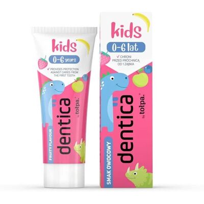 Tołpa Kids 50ml Unisex Zahnpasta - Zahnpasta Tołpa Kids 50ml Unisex Zahnpasta - Zahnpasta