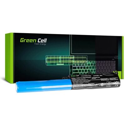 Green Cell AS94 Laptopbatterie - Blau Schwarz 2200mAh Green Cell AS94 Laptopbatterie - Blau Schwarz 2200mAh