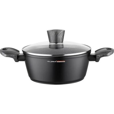 Casserola Florina 2,5L Induzione - Rivestimento Marmo, 20cm Casserola Florina 2,5L Induzione - Rivestimento Marmo, 20cm