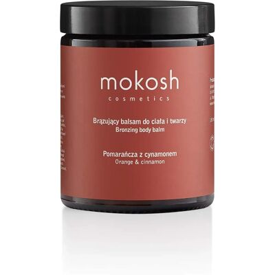 Mokosh Pomarańczowo-cynamonowy balsam brązujący - Twarz i ciało - 180ml Mokosh Pomarańczowo-cynamonowy balsam brązujący - Twarz i ciało - 180ml