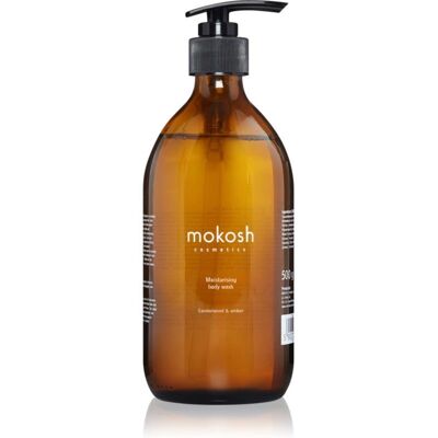 Mokosh Sandalwood & Amber 500 ml Wegański żel pod prysznic - Nawilżający i Delikatny Mokosh Sandalwood & Amber 500 ml Wegański żel pod prysznic - Nawilżający i Delikatny