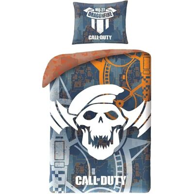 Call of Duty Dragonfire Dekbedovertrek - 140x200cm Meerkleurig Call of Duty Dragonfire Dekbedovertrek - 140x200cm Meerkleurig