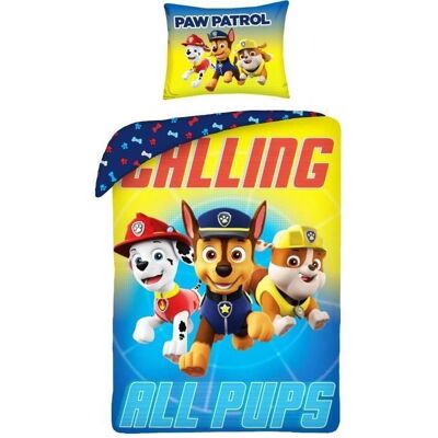 Ensemble de Literie Paw Patrol en Coton - Pour Enfants - Publicité Ensemble de Literie Paw Patrol en Coton - Pour Enfants - Publicité