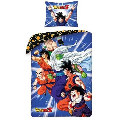 Dragon Ball Z Fight Duvet Cover - 140x200cm - Cotton - Pink Dragon Ball Z Fight Duvet Cover - 140x200cm - Cotton - Pink