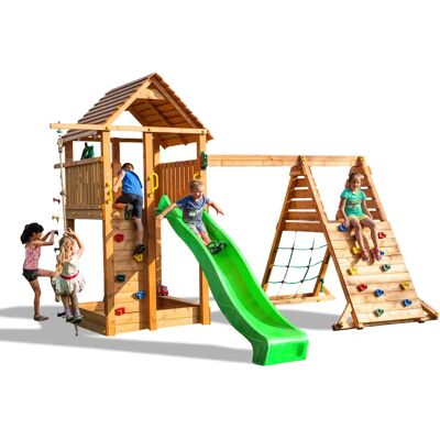 Parco giochi Fungoo FORTRESS Spider - Legno per bambini Parco giochi Fungoo FORTRESS Spider - Legno per bambini