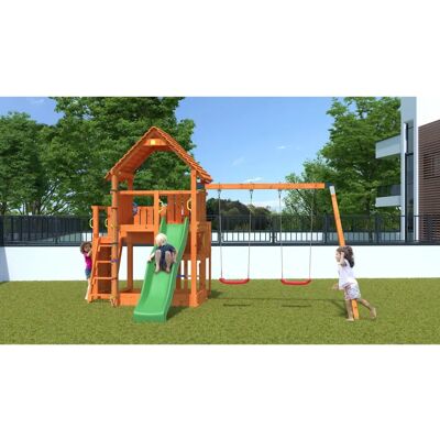 FUNGoo Big Leader Move Rot Spielturm - Kinderspielplatz FUNGoo Big Leader Move Rot Spielturm - Kinderspielplatz