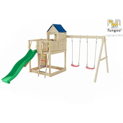 FUNGOO Maison dans les Arbres Parc - 12 Enfants, 3+ Variantes - Publicité FUNGOO Maison dans les Arbres Parc - 12 Enfants, 3+ Variantes - Publicité