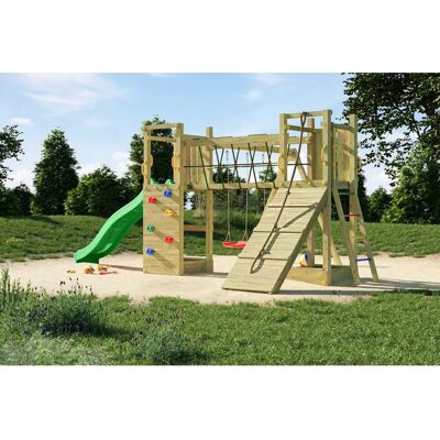 FUNGOO Maxi Funny Exposure Spielturm - Kinder Kletter & Rutsche FUNGOO Maxi Funny Exposure Spielturm - Kinder Kletter & Rutsche