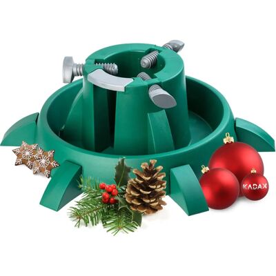Support pour arbre de Noël KADAX - Jusqu'à 3 m - Stable et Facile - Publicité Support pour arbre de Noël KADAX - Jusqu'à 3 m - Stable et Facile - Publicité