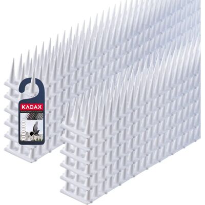 KADAX Bird Spikes - 12 pcs, 6.24m, White - Bird Deterrent KADAX Bird Spikes - 12 pcs, 6.24m, White - Bird Deterrent