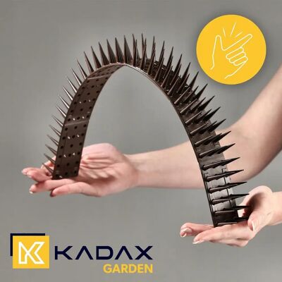 KADAX Vogelschutzspikes - 48 Stück 25 m - Braun KADAX Vogelschutzspikes - 48 Stück 25 m - Braun