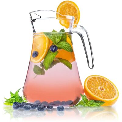 KadaxGlassJug - 1.4L - Glass - Pitcher KadaxGlassJug - 1.4L - Glass - Pitcher