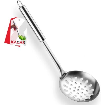 KADAX Slotted spoon - for dumplings, stainless steel, 33cm KADAX Slotted spoon - for dumplings, stainless steel, 33cm