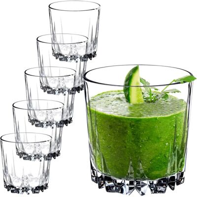 KADAX Set aus 6 Trinkgläser Wasser Getränke - Glaswaren KADAX Set aus 6 Trinkgläser Wasser Getränke - Glaswaren