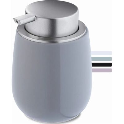Distributeur de Gel de Céramique KADAX - Céramique, Gris - Distributeur de Savon Liquide - Publicité Distributeur de Gel de Céramique KADAX - Céramique, Gris - Distributeur de Savon Liquide - Publicité