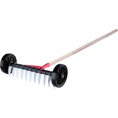 KADAX Lawn Scarifier - Manual Aerator on Wheels with Handle KADAX Lawn Scarifier - Manual Aerator on Wheels with Handle