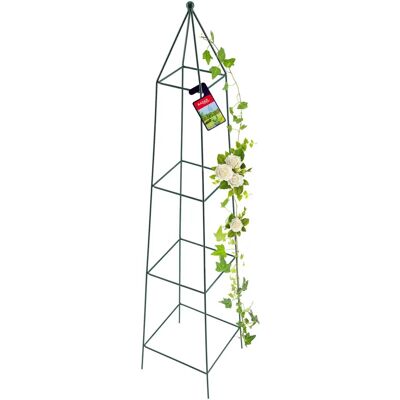 Pergola da Giardino a Piramide in Metallo per Rose Rampicanti Pergola da Giardino a Piramide in Metallo per Rose Rampicanti