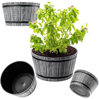 Kadax 40 cm flower pot with insert - Garden decor Kadax 40 cm flower pot with insert - Garden decor