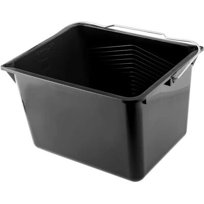 KADAX 8L Paint Bucket - Rectangular Plastic Handle Container KADAX 8L Paint Bucket - Rectangular Plastic Handle Container