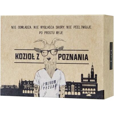 LaQ Goat From Poznaň - Umweltfreundliche 85g Seifenstück für Männer LaQ Goat From Poznaň - Umweltfreundliche 85g Seifenstück für Männer