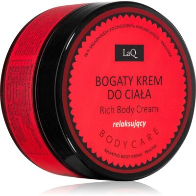 LaQ Praline Body Cream - Nourishing & Soothing - 200ml LaQ Praline Body Cream - Nourishing & Soothing - 200ml