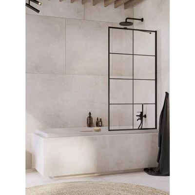 Radaway Czarna PNJ Factory Szkiełko Prysznicowe - 100cm - Czarny - Szkło Radaway Czarna PNJ Factory Szkiełko Prysznicowe - 100cm - Czarny - Szkło